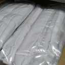 100 Pcs White Washable Removable Universal for Wedding Party Dining Banquet Polyester Spandex Stretch Slipcovers Chair Covers