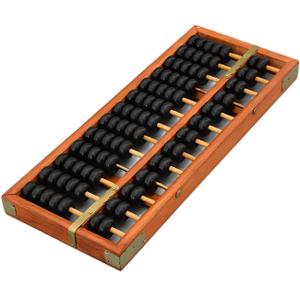 MAGIKON Vintage-Style Chinese Wooden Abacus, Chinese Lucky Calculator