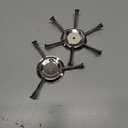 6 Inches Metal Weed Eater Blades Head Weed Wacker Grass Trimmer Blade Fit for sakerplus Weed Trimmer Brush Cutters Electric Battery Powered Cordless String Trimmer (3+6 Blade)