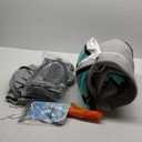 Round Floating Ring Inflatable Water Hammock Heavy Duty River Floats Lake Raft for Adults Tanning Pool Lounger Float Island Platform Pad Mat for Party