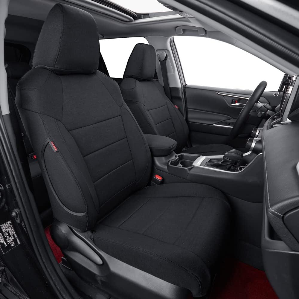 coverdream Corolla Seat Covers Full Set for 2020-2025 2026 Toyota Corolla SE,SE Apex,Nightshade,FX and 2023-2026 XSE Seat Cover,Fully Covered,Breathable Polyester Car Seat Protector (Black)