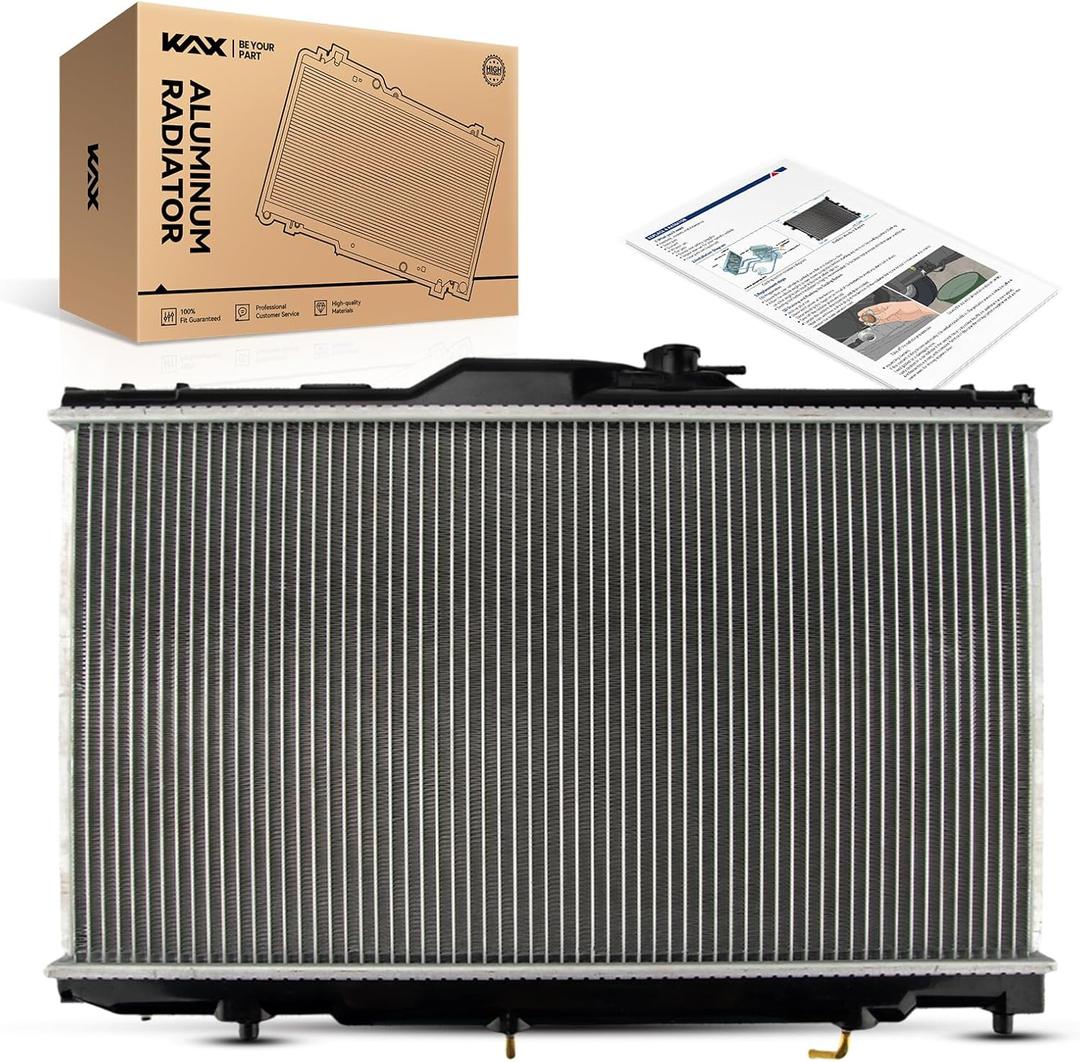KAX CU2198 Engine Radiator Replacement, Compatible with 1998-2002 Corolla, 1998-2002 Prizm KAX CU2198 Engine Radiator Replacement, Compatible with 1998-2002 Corolla, 1998-2002 Prizm