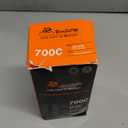 700C Heavy Duty Bike Tubes 700x35C/38C/40C/43C AV48 Schrader Valve (35/43-622) 700C Bicycle Inner Tubes Compatible with 700x35C 700x36C 700x37C 700x38C 700x40C 700x42C 700x43C Bike Tire Tubes 2-PCS