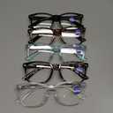 CCVOO Reading Glasses for Women/Men, Eyeglasses, Blue Light Readers for Women/Men, Computer Eye Glasses, Cheaters (*C1 Mix)