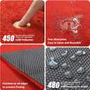 Extra Thick Red Carpet Runner for Party, 3ft x 10ft Non-Slip Red Carpet Runner Rug Waterproof Aisle Runway Carpet for Wedding Ceremony, Prom Proposal, Banquets Decor