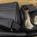 AOOG RAV4 Seat Covers Custom Fit for Toyota RAV4 2013-2018 XLE/SE/Limited/Platinum/Adventure,Luxury Faux-Leather SUV Seat Cover(Full Set,Black)