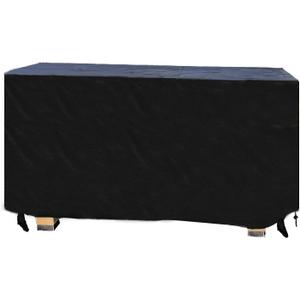 Outdoor Coffee Table Cover,48"(L) x 24"(W) x 28"(H),Outdoor Lawn Waterproof Garden Furniture Cover, Durable Windproof, Fits Rectangle Patio Table