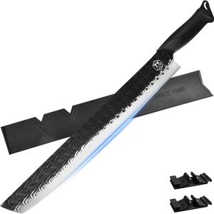 XYJ Japanese Chef Knife Set Professional,Slice Cooking Knife,Camping Kitchen Knives with Cover,Butcher Carving Brisket Knives,Full Tang (Cooking Knife)