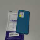 for Galaxy A53 5G Case, Heavy Duty Protective Case with [3 in 1] Rugged Rubber Shockproof Protection Cover for Samsung Galaxy A53(Blue/Azure)