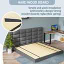 Imperius Heavy Duty Bed Panels Foldable Box Spring, Bunkie Board, Bed Support Slats,60X48