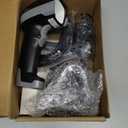 TEEMI 2D Bluetooth Industrial Barcode Scanner High-Resolution Megapixel Sensor Handheld Reader Industrial Rugged Design Easy Battery Swap Powerful Data Parsing (USB Cradle and Spare Battery Included)