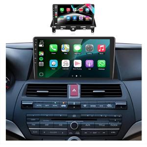 8Core 4G 64G 5GhzWiFi Radio for Honda Accord 8th 2008-2013,Android 13 Car Stereo with 10.1inch 1280X720P QLED Touch Screen Wireless Carplay Android Auto DSP 46EQ Bluetooth5.0 GPS FM/RDS Backup Camera