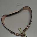 Purse Strap Adjustable Bag Strap for Purses Gold Clasps Bag Straps Replacement Purse Straps for Handbags Light Pink