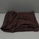 MIULEE Decorative Linen Euro Sham Pillow Covers 26x26 Dark Brown Boho Farmhouse Neutral Winter Couch Throw Pillows for Bed Pack of 2 Accent Modern Pillowcase Sofa Livingroom Home Decor