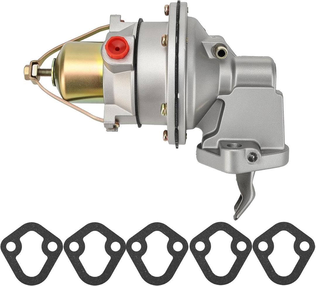 42725A3 Fuel Pump Compatible with MerCruiser MC120 140 MC165 MC170 MC180 MC190 MC470-1 MC488 OMC Volvo Penta 2.5L 3.0L 3.7L 3.0LX Engine Replace 3854858 42725A3 18-7282 9-35422 509407 8m0073435