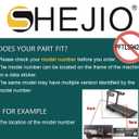 Treadmill (Running Belt) Walking Belt Compatible with Proform 505 CST,Part Number 262854,Model PFTL609101,PFTL609130,PFTL609131,PFTL609166