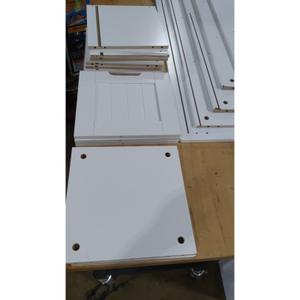 White Furniture With No Hardware Booklet