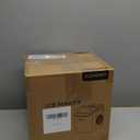 EUHOMY Countertop Ice Maker Machine with Handle, 26lbs Per Day, 9 Ice Cubes Ready in 6 Mins, Auto-Cleaning Portable Ice Maker with Basket and Scoop, for Home/Kitchen/Camping/RV (Blue) (11.57"D x 11.42"W x 8.74"H)