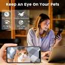 Yakry Automatic Dog Feeder with Camera: 33 Cups Capacity for Medium & Small Dogs - 5G WiFi App Control Easy Setup Dog Food Dispenser - HD 1080P Video Recording Timed Pet Feeder for Cat Dog Small-Pet