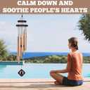 Wind Chimes for Outside, 37" Sympathy Wind Chimes Memorial Wind Chime for Loss of Loved One Mother Father, Sympathy Gift for Funeral Home Decor Outdoor Garden Patio