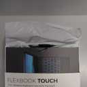 typecase Touch iPad 11th 10th Generation Case with Keyboard (11" 2025, A16 & 10.9" 2022)  360 Rotatable, 11-Color Backlit, Multi-Touch Trackpad, Pencil Holder, Thin & Light  Black