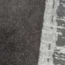 LIANLAM 10x12 Washable Area Rugs for Living Room and Bedroom, Vintage Checkered Pattern Non-Slip Carpet, Stain Resistant Low Pile Soft Rug for Dining Room,Office,Nursery,Kids Room(10x12,Chocolate)