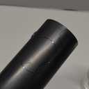 FORLIM Electric Salt and Pepper Grinder Set, USB Rechargeable, Automatic Salt Pepper Mill Grinder with Dust Cover, One-Button Control, Adjustable Coarseness, Warm LED Light (2 Packs, Black&White)