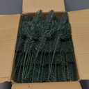 Hananona 100 Pcs Artificial Pine Branches Green Plants Pine Needles DIY Accessories for Garland Wreath Christmas and Home Garden Decor (100, Green)