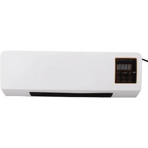 Small Air Conditioner, Wall Mounted Heating Machine Highly Efficient Wide Angles Mobile Small Air Conditioner Indoor Space Heater for Bedroom Living Room Office (US Plug)