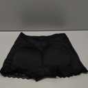 AOSBOEI Women Butt Lifter Panties Padded Shapewear Hip Enhancer Pads Shorts Seamless Underwear Tummy Control Boyshorts (Medium, Black)