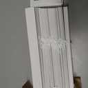 DEZ FURNISHINGS Cordless 2" Faux Wood Blind, 52" W x 72" H, White