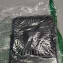 Warmco 10000mAh Portable Travel Fan 7-inch, Max 24H Runtime, Ultra-thin Quiet Rechargeable Battery Operated Desk Fan with Digital Display for Camping, Office, Bedroom, Cruise Essentials (Black)