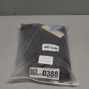 Queenmore Large Dog Sweaters, Soft Fleece Vest Pullover Pet Jacket with Leash Hole, Warm Winter Dog Clothes Cold Weather Doggy Dachshund Sweater for Large Dogs Cats Boy or Girl (Black, L)