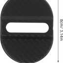 Cabilock Universal Car Door Lock Protective Cover Sleeve 4Pcs Shock Absorber Gaskets for Vehicle Door Lock Latch Guards