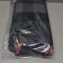 Homaxy Kitchen Towels and Dishcloths Set, 12 x 12 and 13 x 28 Inches, Set of 8 100% Cotton Waffle Weave Check Plaid Kitchen Dish Towels, Super Soft and Absorbent Dish Cloths, Black & Grey