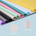 Gartful Silicone Mats for Kitchen Counter, Large Silicone Countertop Protector 25" by 17", Nonskid Heat Resistant Desk Saver Pad, Multipurpose Mat, Placemat, Black