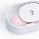 Soft Contact Lens Cleaner with Advanced Electrophoresis Technology, ReO2 Mini Pro, with Mirror and Tweezer (White)