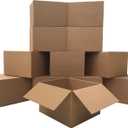 Large Moving Boxes 20" x 20" x 15" Pack of 12, Corrugated Cardboad Boxes For Packing, Shipping, Packing & Moving