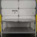EnduraSteel Stainless Steel Mobile Prep Table with Powder-Coated Mild Steel Frame