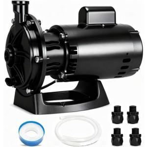 PB4-60 Booster Pump,3/4 HP Replacement for polaris PB4-60 Pool Booster Pump Compatible With polaris 180 280 380 480 3900 Pressure Side Pool Cleaners, Dual Voltage 115V/230V, with Hose & Fittings