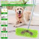 4PCS 14''~16'' Microfiber Dust Mop Pads Compatible with Leifheit 55210,Reusable Mop Refills,Replacent Wet Mopping Pad & Washable Dry Sweeping Cloths for Hardwood Floor/Tile/Marble Cleaning