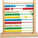 Melissa & Doug Abacus - Classic Wooden Educational Counting Toy With 100 Beads