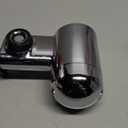 PUR PLUS Horizontal Faucet Mount Water Filtration System with 3-in-1 Lead Reducing Filter for Great-Tasting Filtered Tap Water, Lasts 100 Gallons, Fits Most Kitchen or Bathroom Faucets, Chrome