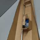 Amazon Basics Adjustable Room Darkening Blackout Curtain Rod, 48" to 88", Nickel