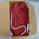 Homemate Heated Blanket Electric Throw - 50"x60" Heating Blanket Throw 1/2/4/6/8 Hours Auto-off 10 Heat Level Heat Blanket Over-heat Protection Flannel Sherpa Heater Blanket Electric ETL Certification (Ruby Red)