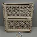 Toddleroo by North States - Supergate Ergo Baby Gate: Plastic Baby Gate for Stairs & Doorways - Adjustable Indoor Safety Gate - Made in USA - 26 to 42 Inches Wide - 26 Inches Tall - Sand