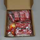 15 Pieces Fire Truck Cake Topper Fireman Cupcake Firetruck Birthday Decorations for Fireman Fire Trucks Birthday Party Cake Decoration Supplies