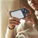 ORETECH Magnetic for iPhone 14 Case, [Compatible with Mag-Safe][2 Pcs Screen Protectors][15 FT Drop Protection], Frosted Translucent Shockproof Protective Phone Case for iPhone 14 Cover, Black