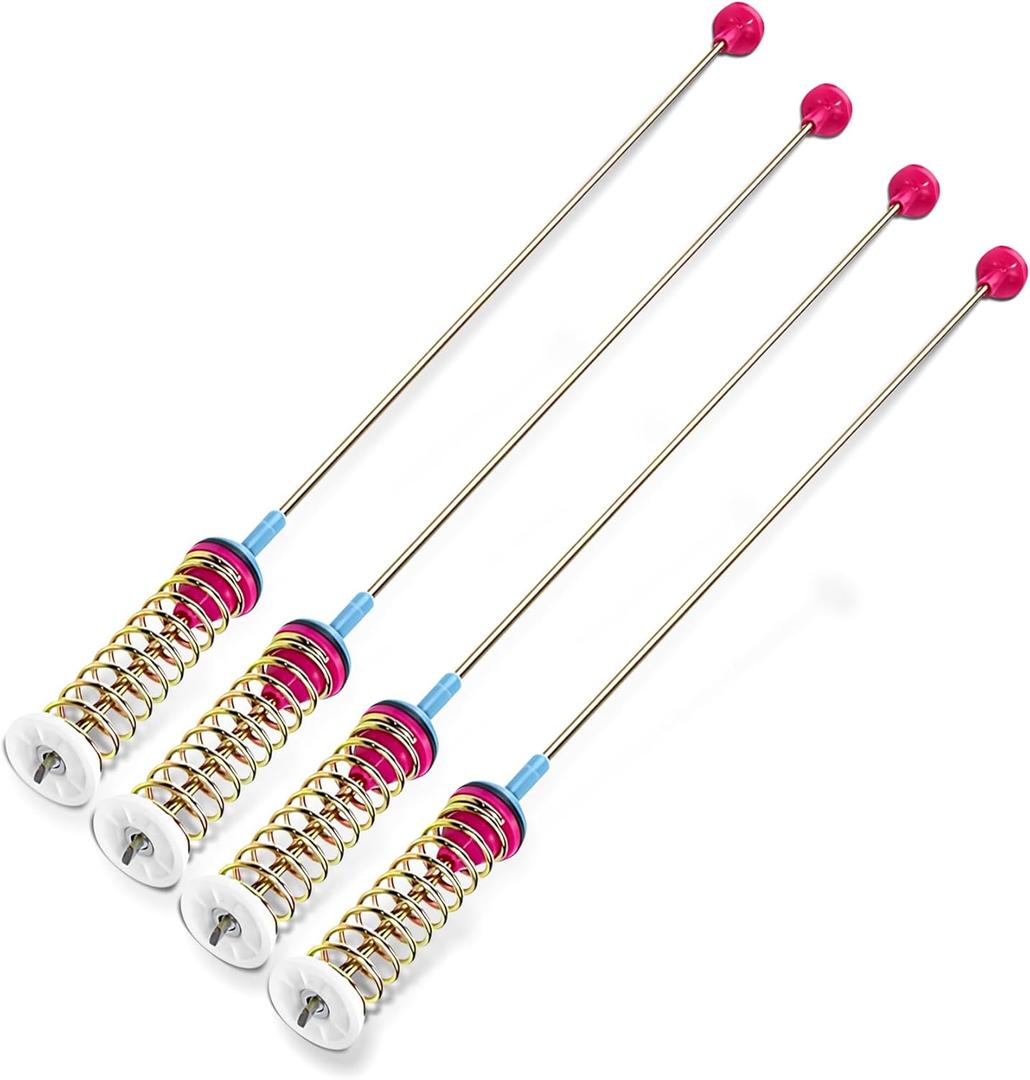 Upgraded WA50R5400AW/US WA50T5300AC/US WA50R5400AV/US WA50R5200AW/US WA50R5200AV/A4 Washer Suspension Rods, Fit for Samsung Washer WA50R5400AW WA50R5400AV WA50R5200AV WA50T5300AC WA50R5200AW