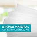 100 Pack Foam Wrap Sheets for Packing Storage Shipping Moving Supplies, Cushion Foam Wrap Packing Foam for Dishes, China, Glass and Furniture (12x12)